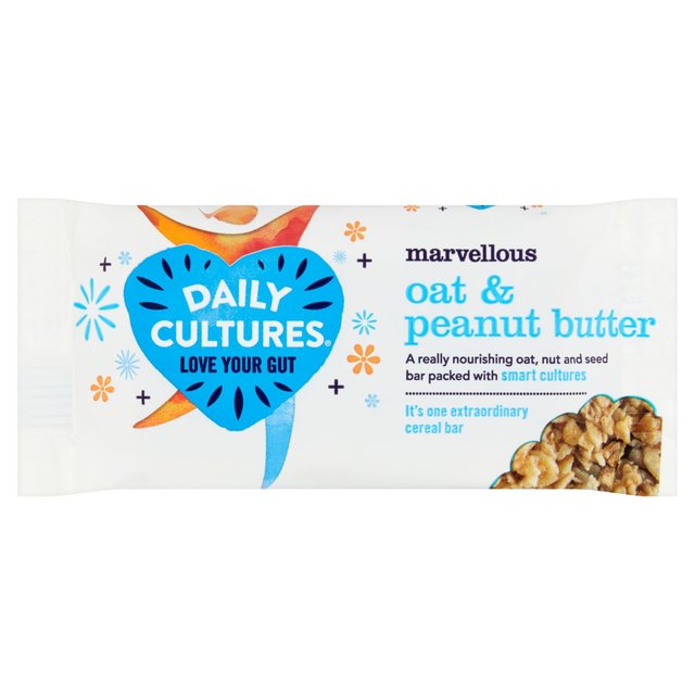 Daily Cultures Oat & Peanut Butter Cereal Bar 60g fC[J`[Y I[gs[ibco^[VAo[ 60g