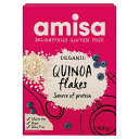 Amisa Organic Gluten Free Quinoa Flakes 400g Amisa オーガニック グルテンフリー キヌア フレーク 400g