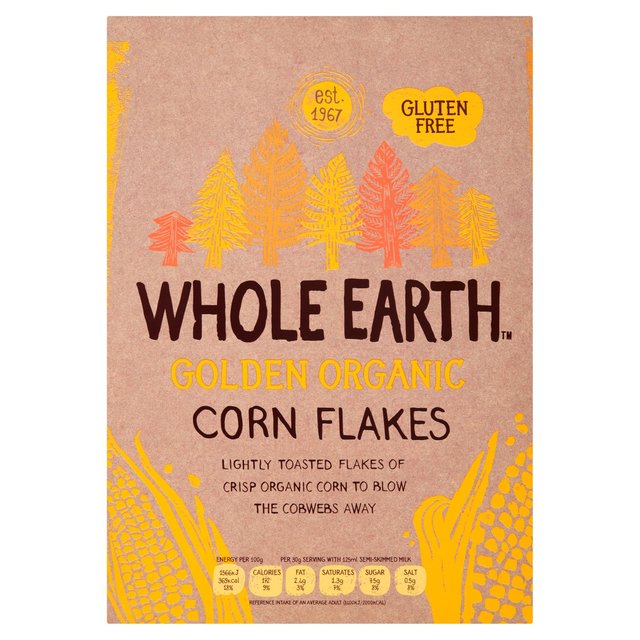 Whole Earth Organic Corn Flakes 375g z[A[X I[KjbNR[t[N 375g