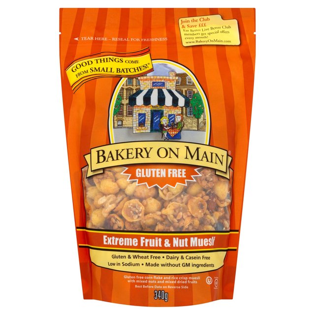 Bakery on Main Fruit & Nut Muesli 340g x[J[IC t[cibc~[Y[ 340g