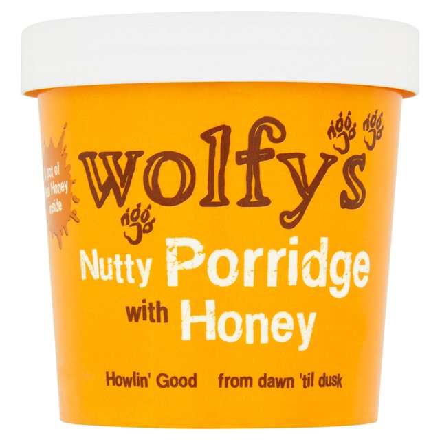 Wolfy's Nutty Porridge with Honey Pot 90g ウルフィーズ ナッティポリッジ（ハニーポット付） 90g