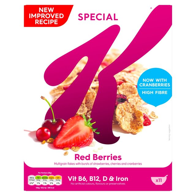 Kellogg's Special K Red Berries 330g PbO XyVK bhx[ 330g