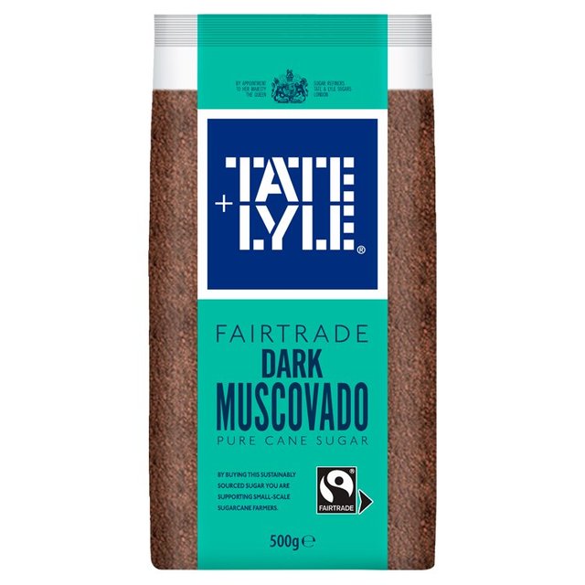 Tate & Lyle Fairtrade Dark Muscovado 500g テイト＆ライル フェアトレード ダーク マスコバド 500g