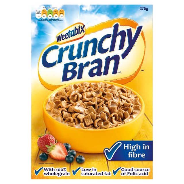 Weetabix Crunchy Bran Cereal 375g 375g Weetabix Crunchy Bran VA 375g 375g