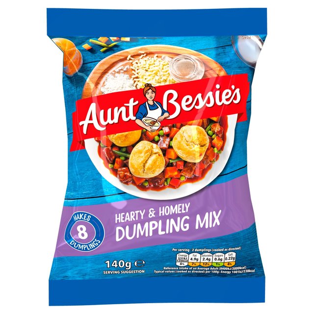 Aunt Bessie's Hearty Dumpling Mix 140g xbV[΂̃{[_Lq~bNX 140g