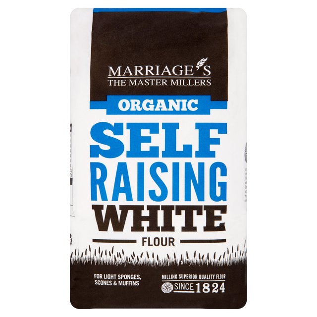 Marriage's Organic Self Raising White Flour 1kg }A[W I[KjbN ZtCWO zCgt[ 1kg