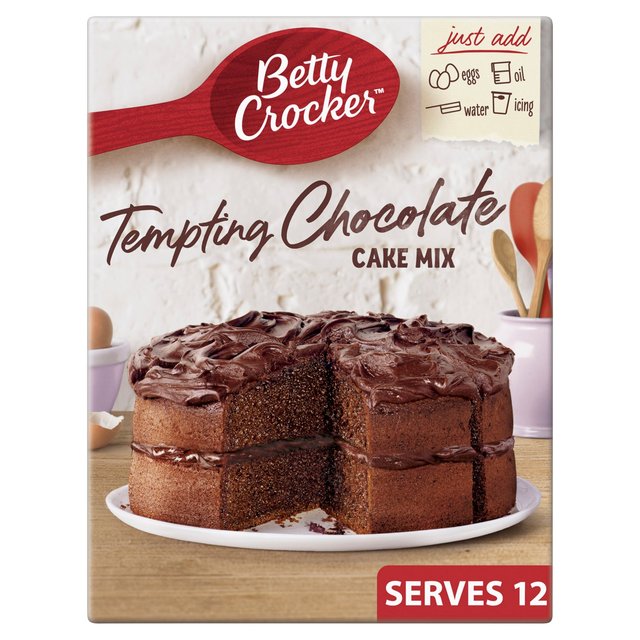 Betty Crocker Tempting Chocolate Cake Mix 425g ベティクロッカー テンプティングチョコレートケーキミックス 425g