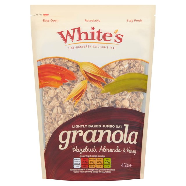 White's Almond, Hazelnut & Honey Granola 450g zCg A[hAw[[ibcAnj[Om[ 450g