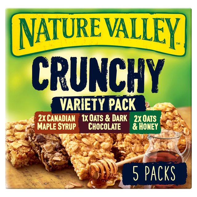 Nature Valley Crunchy Variety Pack Cereal Bars 5 x 42g lC`[o[ N`[ oGeB[pbN VAo[ 42g~5