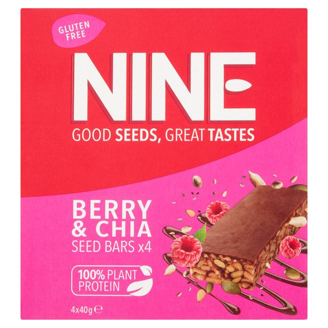 9nine Chia Berry Multipack 4 x 40g 9nine `Ax[ }`pbN 40g~4