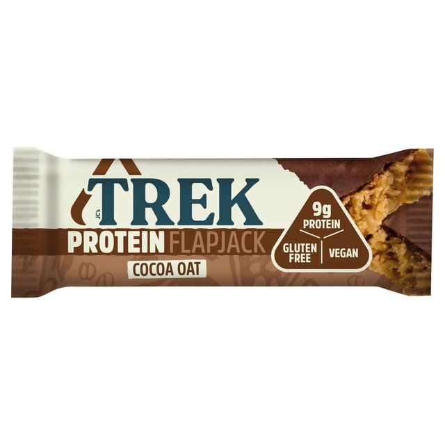 TREK Cocoa Oat Protein Flapjack 50gTREK ココア・オートプロテイン・フラップジャック 50g