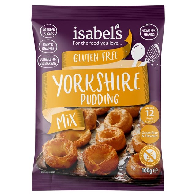 Isabel's Gluten Free Yorkshire Pudding Mix 100g CUx Oet[[NV[vfBO~bNX 100g