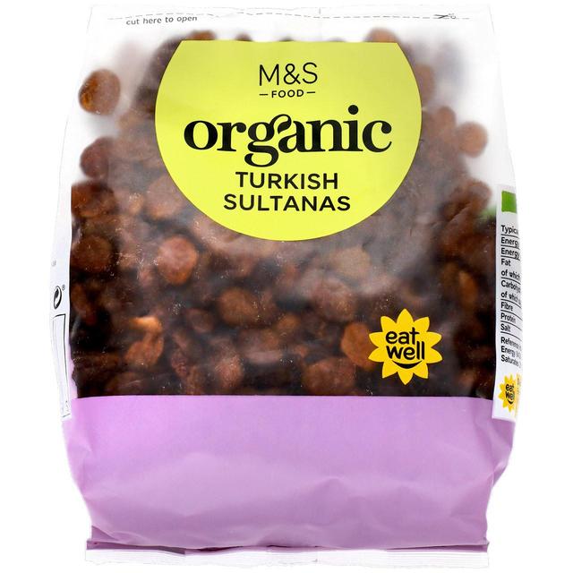 M&S Organic Sultanas 375g M&SI[KjbNT^i 375g