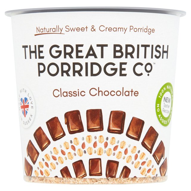 The Great British Porridge Co Classic Chocolate Pot 60g UEO[gEueBbVE|bW NVbN`R[g|bg 60g