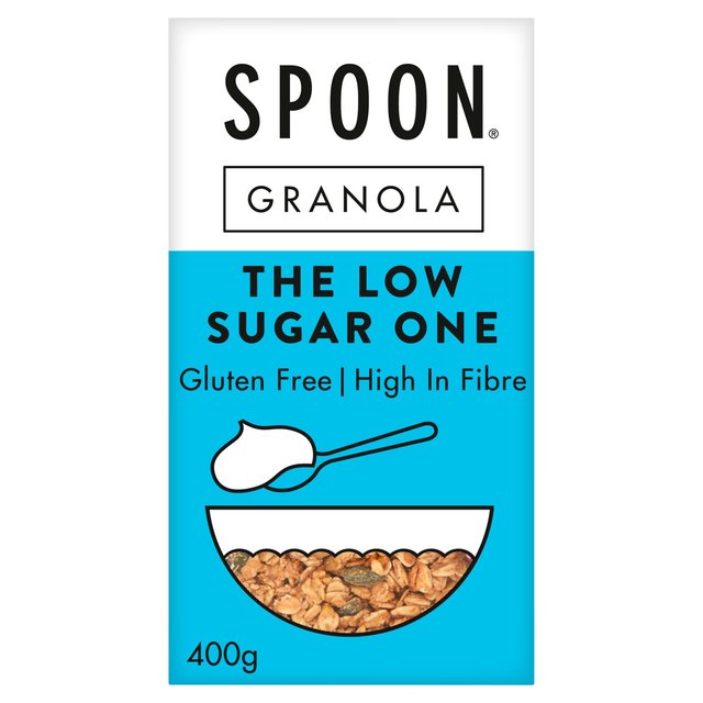 Spoon Cereals The Low Sugar One Granola 400g Xv[VA The Low Sugar One Om[ 400g