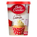 Betty Crocker Zesty Lemon Icing 400g ベティクロッカー ゼスティレモン アイシング 400g