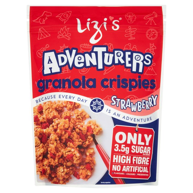 Lizi's Adventurers Strawberry Granola 400gリジズアドベンチャラーズ ストロベリーグラノーラ 400g