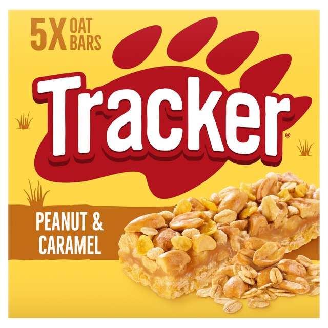 Tracker Crunchy Peanut Cereal Bars 5 x 26ggbJ[ N`[s[ibc VAo[ 26g~5