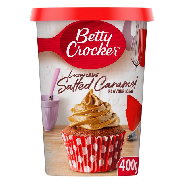 Betty Crocker Luxurious Salted Caramel Icing 400g xeBNbJ[ ґȉLACVO 400g