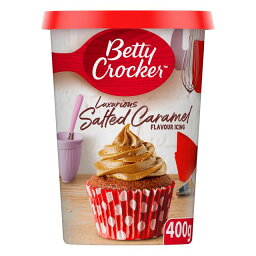 Betty Crocker Luxurious Salted Caramel Icing 400g ベティクロッカー 贅沢な塩キャラメルアイシング 400g