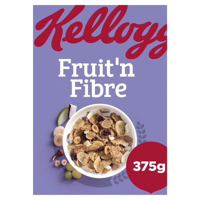 Kellogg's Fruit 'n Fibre Cereal 375g PbO t[ct@Co[VA 375g