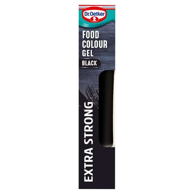 Dr. Oetker Extra Strong Black Food Colouring Gel 15ghN^[I[J[GNXgXgOubNFWF 15g