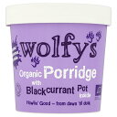 shop uk㤨Wolfy's Organic Blackcurrant Porridge Pot 90g ե ˥å ֥åȥݥå 90gפβǤʤ2,131ߤˤʤޤ
