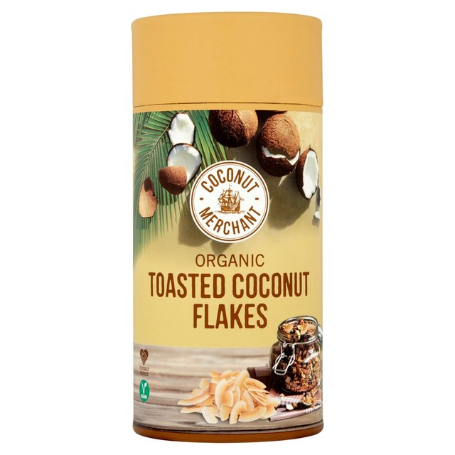 Coconut Merchant Organic Toasted Coconut Flakes 100g RRibc}[`g I[KjbNg[XgRRibct[N 100g