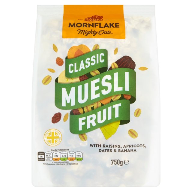 Mornflake Classic Fruit Muesli 750g [t[N NVbN t[c~[Y[ 750g