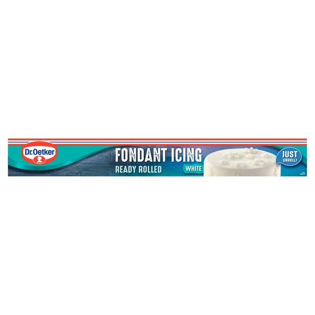 楽天shop ukDr. Oetker Ready Rolled White Fondant Icing 450g Dr. Oetker レディロールド ホワイト フォンダン アイシング 450g