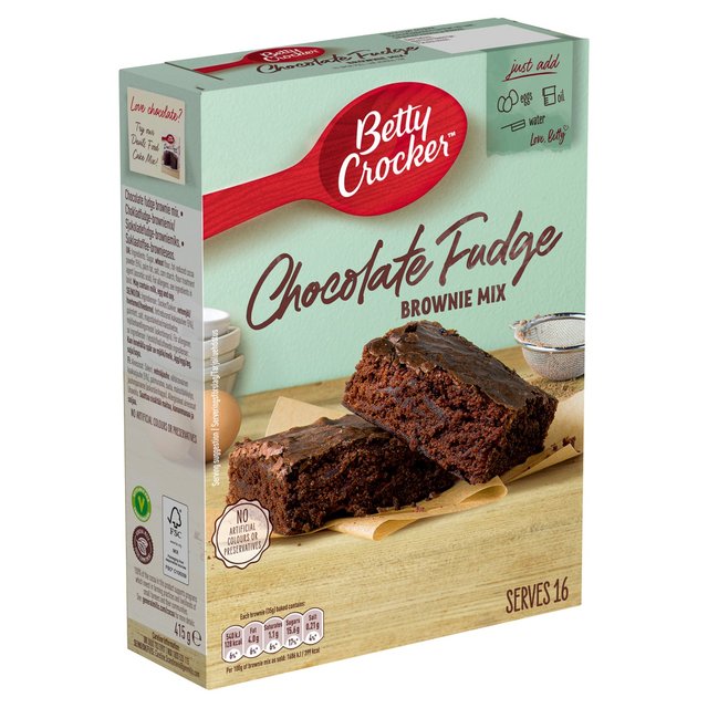 Betty Crocker Chocolate Fudge Brownie Mix 415g xeBNbJ[ `R[gt@bWuEj[~bNX 415g