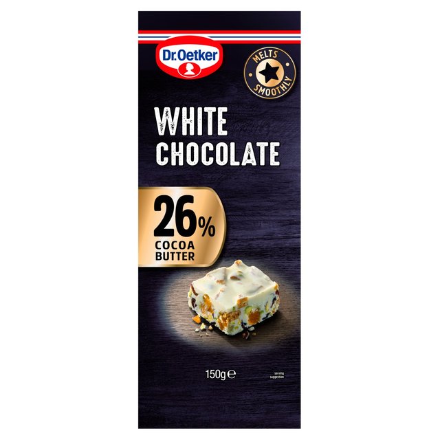 Dr. Oetker White 26% Chocolate Bar 150gɥ ۥ磻 26% 祳졼ȥС 150g