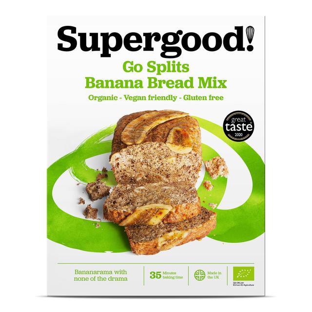 Superfood Bakery Organic Rise & Shine Banana Loaf Mix 250g スーパーフードベーカリー オーガニック ライズ＆シャイン バナナローフミックス 250g