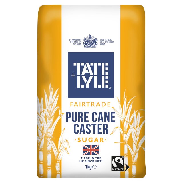 Tate Lyle Fairtrade Caster Sugar 1kg テート＆ライル フェアトレード キャスターシュガー 1kg