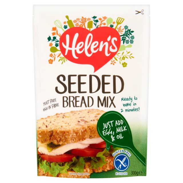 Helen's Gluten & Wheat Free Quick Seeded Bread Mix 300g wYEOeEB[gt[ NCbNV[hubh~bNX 300g