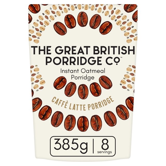 The Great British Porridge Co Caffe Latte Porridge 385g UEO[gEueBbVE|bW JtFEbeE|bW 385g