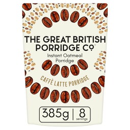 The Great British Porridge Co Caffe Latte Porridge 385g ザ・グレート・ブリティッシュ・ポリッジ社 カフェ・ラッテ・ポリッジ 385g