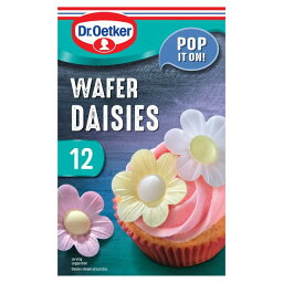 Dr. Oetker Wafer Daisies 12 per pack Dr. Oetker ウエハースデイジー 1パック12枚入り