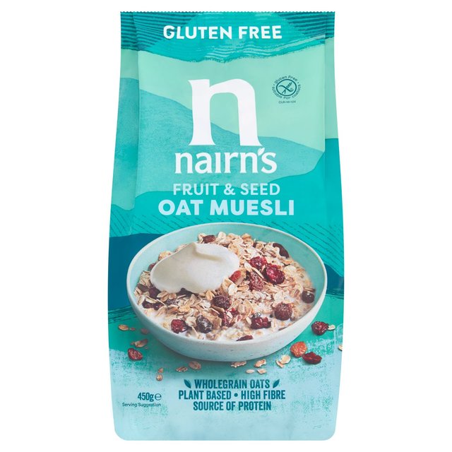 Nairn's Gluten & Wheat Free Oat Muesli 450g Nairn's グルテン＆ウィートフリー オートミューズリー 450g