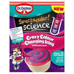 Dr. Oetker Spectacular Science Colour Change Baking Kit 295g Dr. Oetker Spectacular Science カラーチェンジベーキングキット 295g