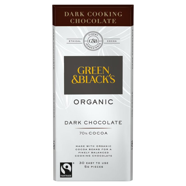 Green & Black's Organic Dark Cooking Chocolate 150g O[ubN I[KjbN_[NNbLO`R[g 150g