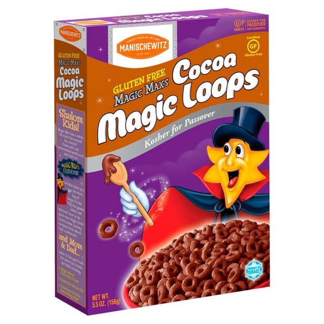 Manischewitz Passover Magic Maxs Cocoa Loops Cereal 156g }jVEBbc pXI[o[}WbN}bNX RRA[vX VA 156g