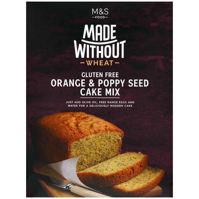 M&S Made Without Orange & Poppyseed Cake Mix 300g M&S Made Without Orange & Poppyseed P[L~bNX 300g