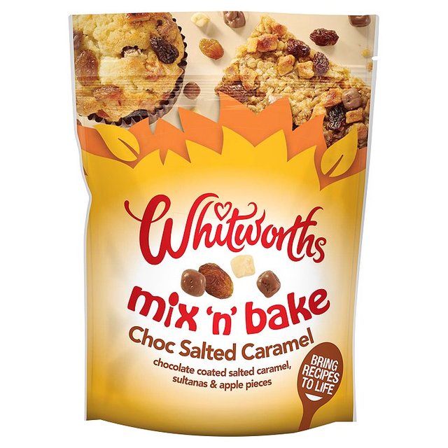 Whitworths Mix & Bake Salted Caramel 120g ウィットワース ミックス＆ベイク ソルテッドキャラメル 120g