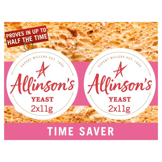 Allinson's Time Saver Yeast 22g A\Y ^CZ[o[C[Xg 22g