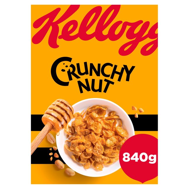 Kellogg's Crunchy Nut Corn Flakes 840g PbO NXs[ibgR[t[N 840g