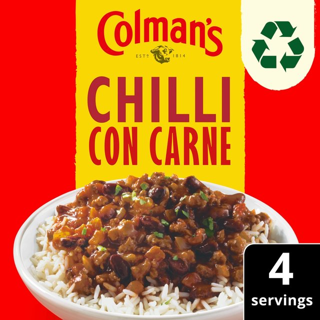 Colman's Chilli Con Carne Recipe Mix 50g コルマンズ チリコンカーンレシピミックス 50g