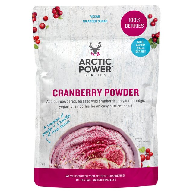 Arctic Power Berries Cranberry Powder 70g アークティックパワー ベリー クランベリーパウダー 70g