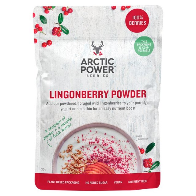 Arctic Power Berries Lingonberry Powder 30g ƥåѥ٥꡼ 󥴥٥꡼ѥ 30g