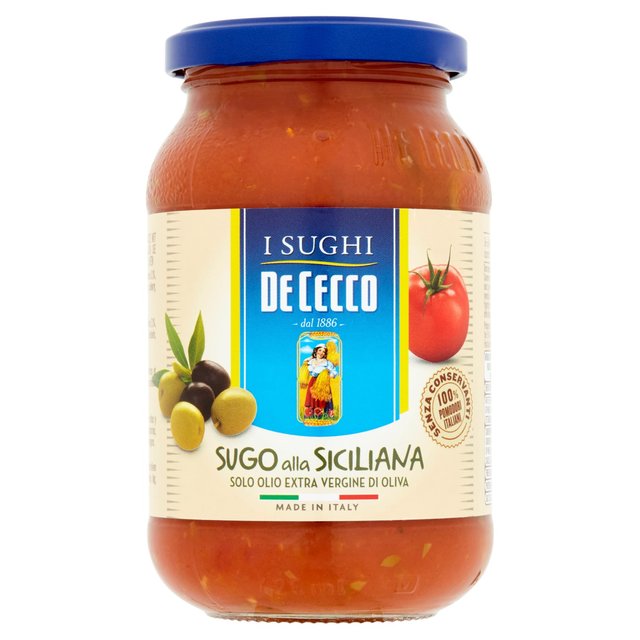 De Cecco Alla Siciliana Pasta Sauce 400g デチェコ・アッラシチリアーナ パスタソース 400g